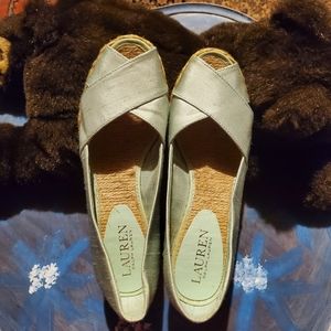 Women's Espadrillers platform. Size 36